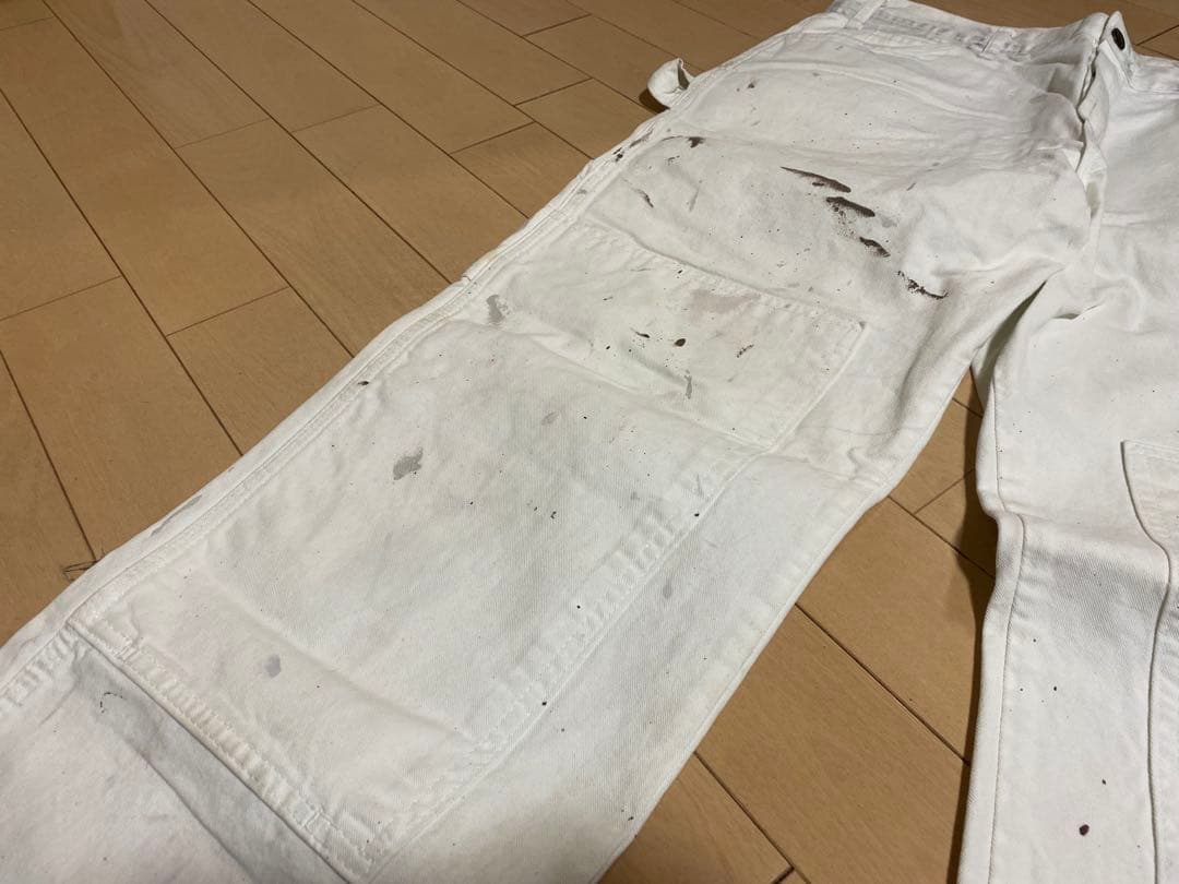 dickies ディッキーズ ペインターパンツ（白）ペンキ 汚れ ヴィンテージ