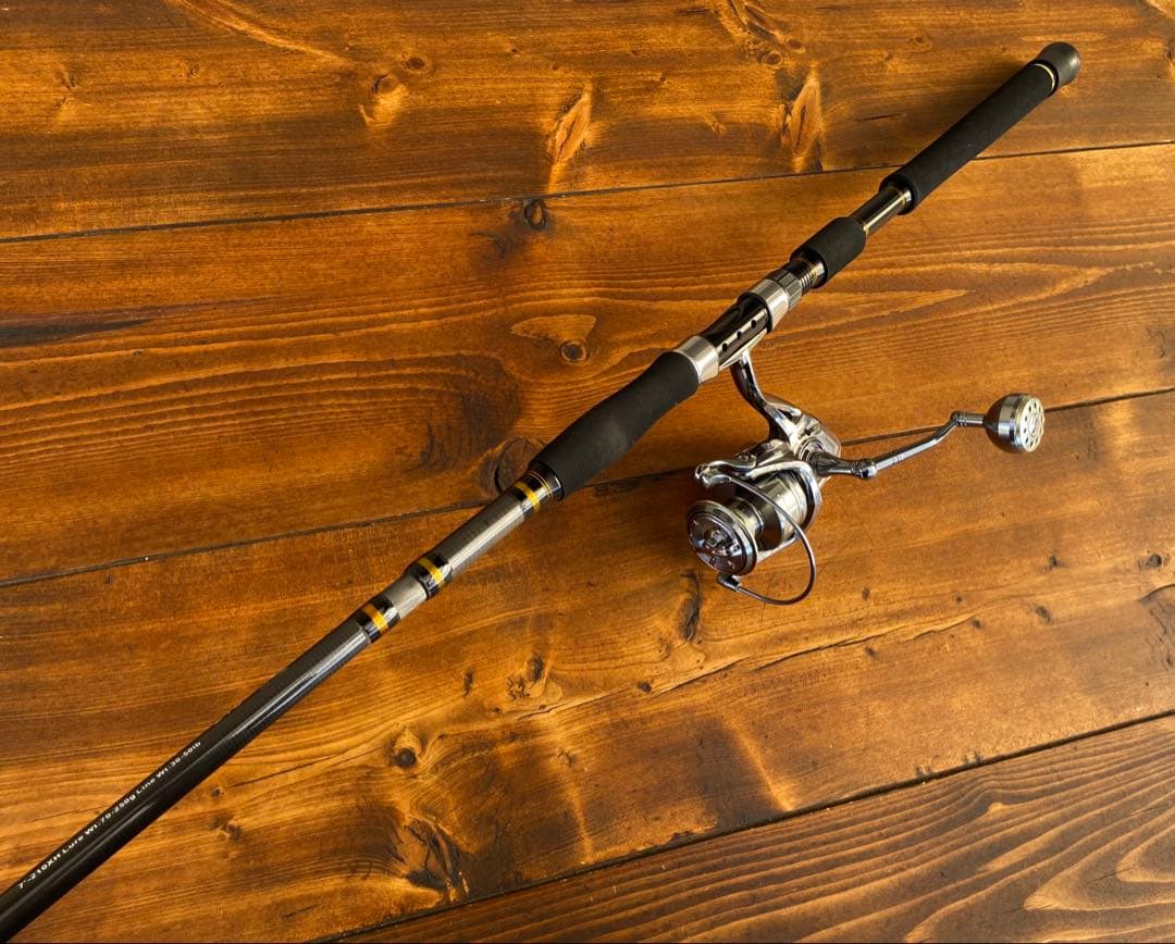 新品未使用　釣り竿セット　ジギングロッド　船釣り　パックロッド　スロージギング