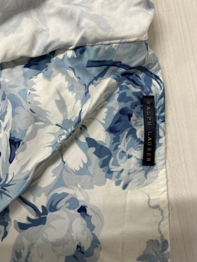 Ralph Lauren フラワープリント掛け布団カバー　枕カバー付きシングル