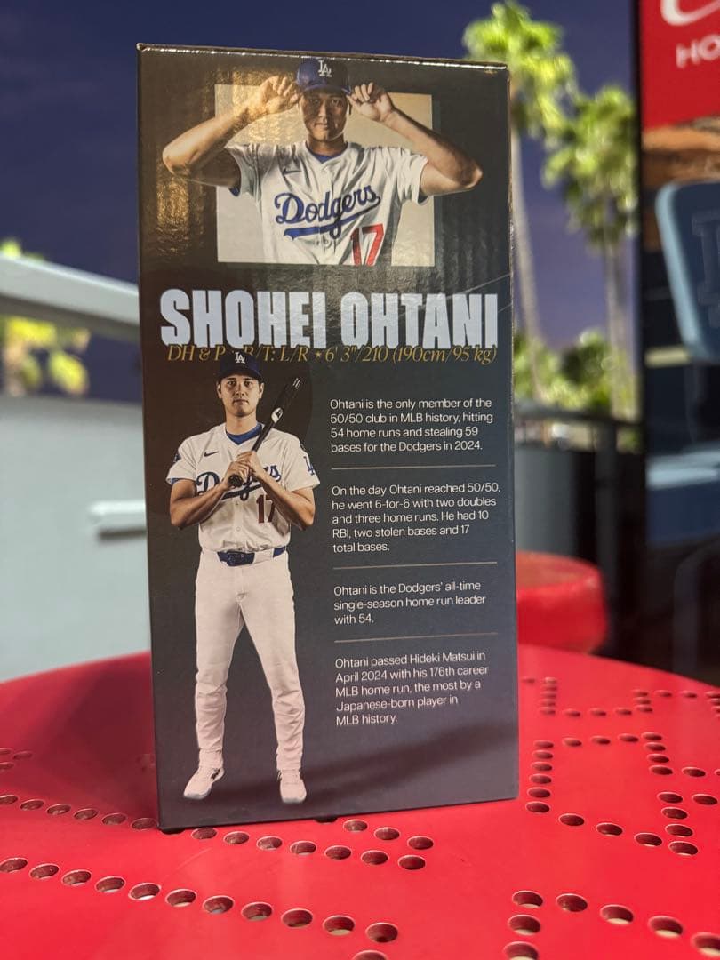 ら*ー様 【即日発送可能】大谷翔平　ボブルヘッド　バッター50/50記念　8/2