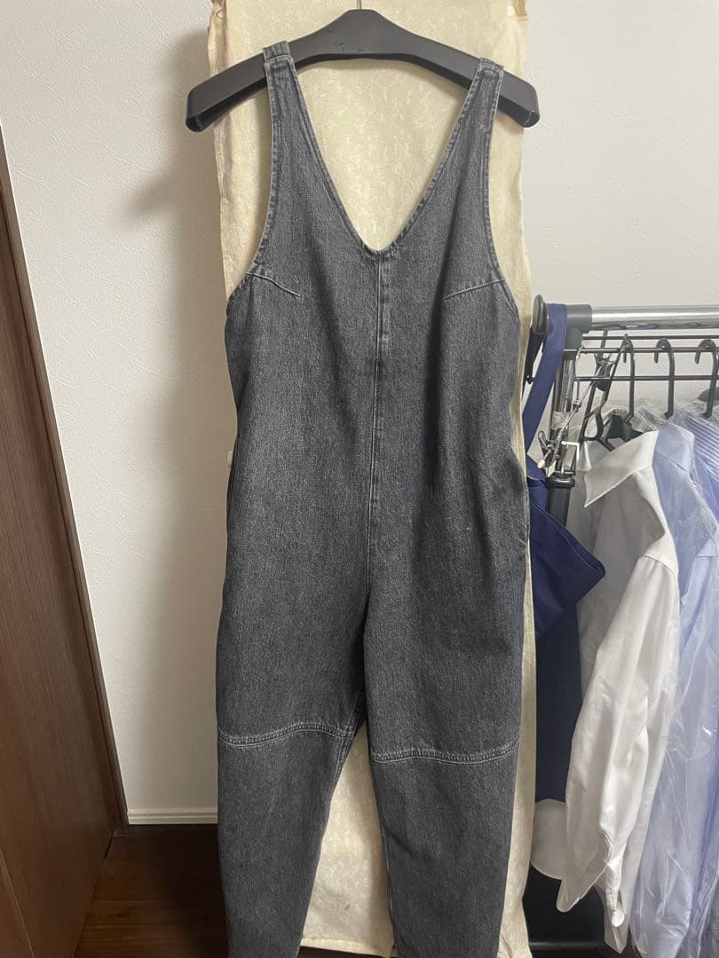 Me　searoomlynn VフロントDenimサロペット