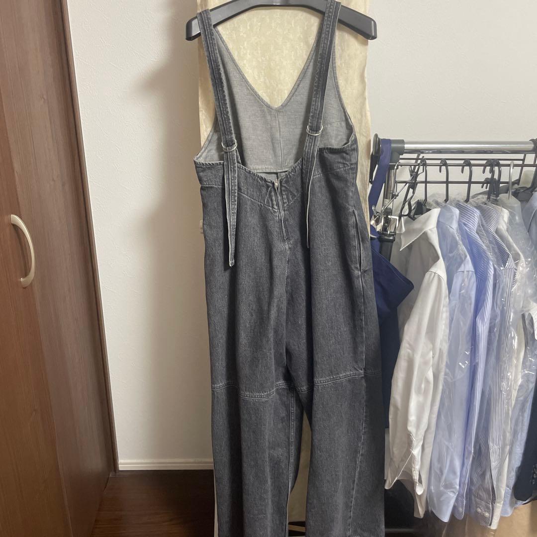 Me　searoomlynn VフロントDenimサロペット