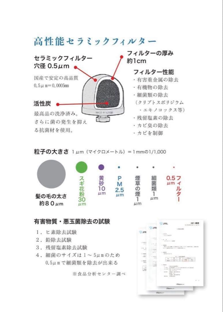 ミネラルウォーターサーバー　PFOS・PFOA除去浄水