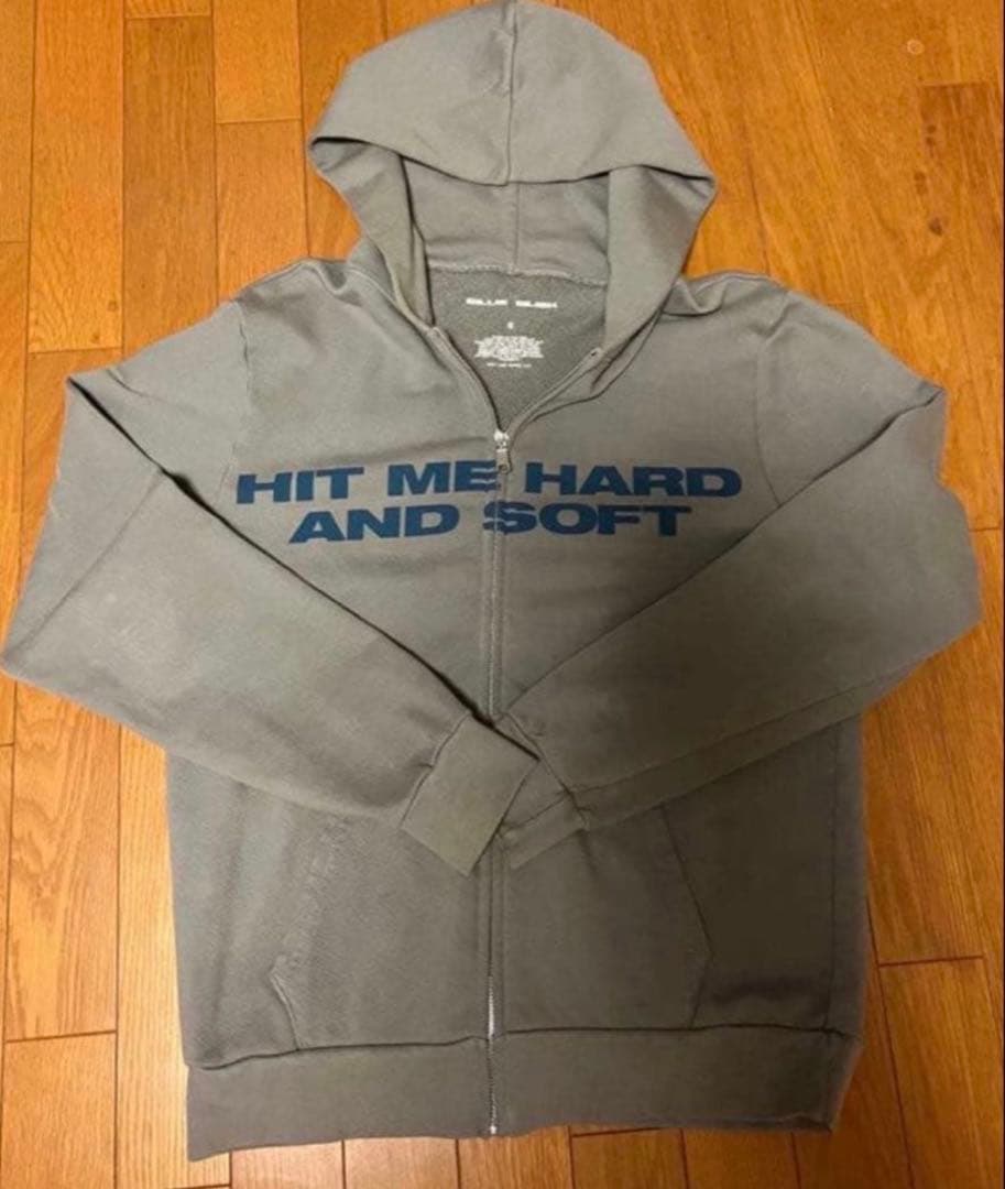 billie eilish ビリーアイリッシュ ZIPPER HOODIE S