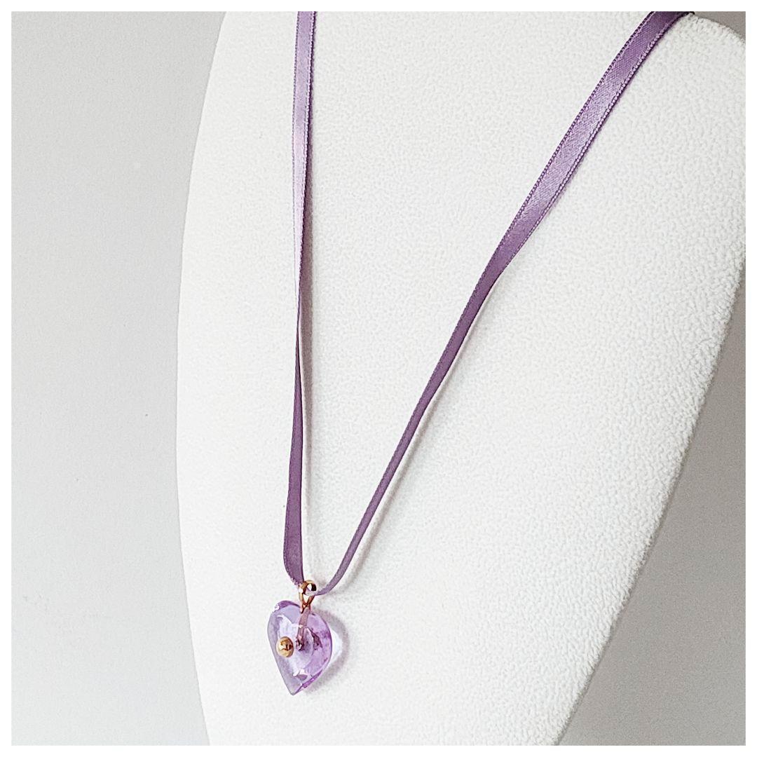 【DOM】極美品♡バカラ 750 パルム ハートネックレス チョーカー