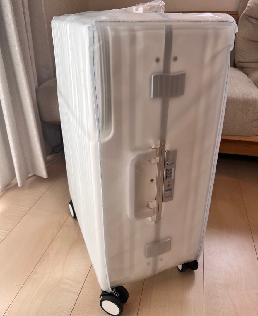 スーツケース 多機能 フロントオープン キャリーケース ストッパー付 大容量 Ｍ