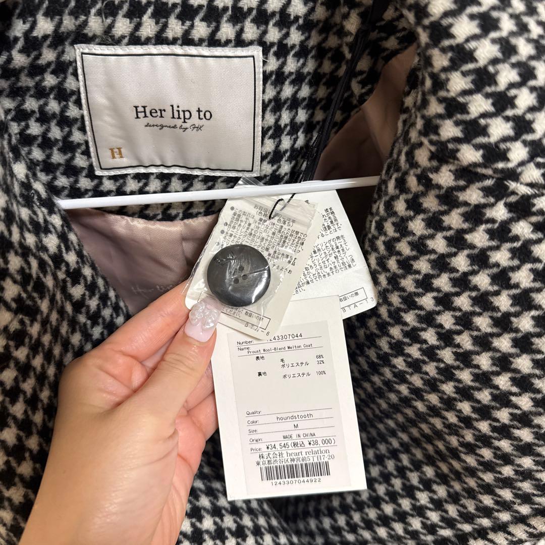 オーバーサイズ ダブルブレスト チェックコート