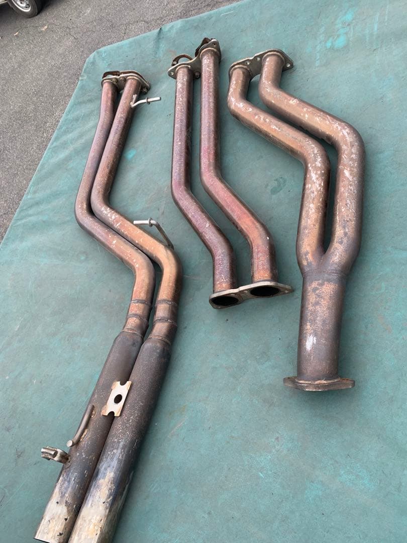 jzx100 フルデュアルマフラー　フルストレート