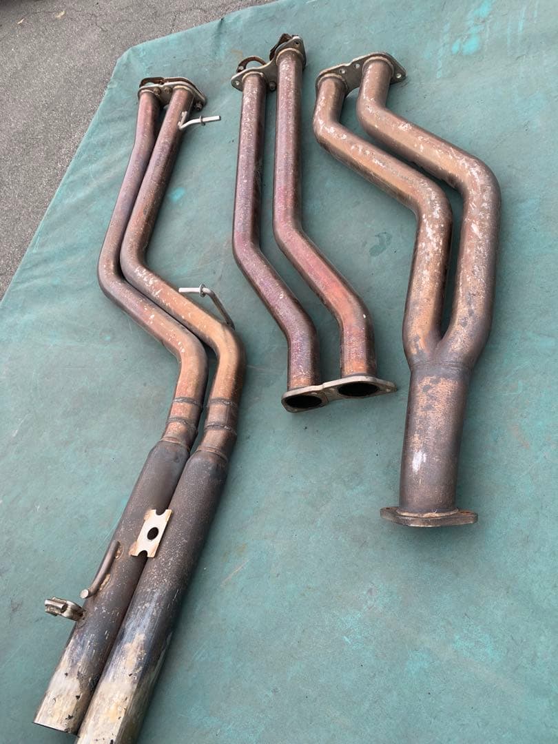 jzx100 フルデュアルマフラー　フルストレート