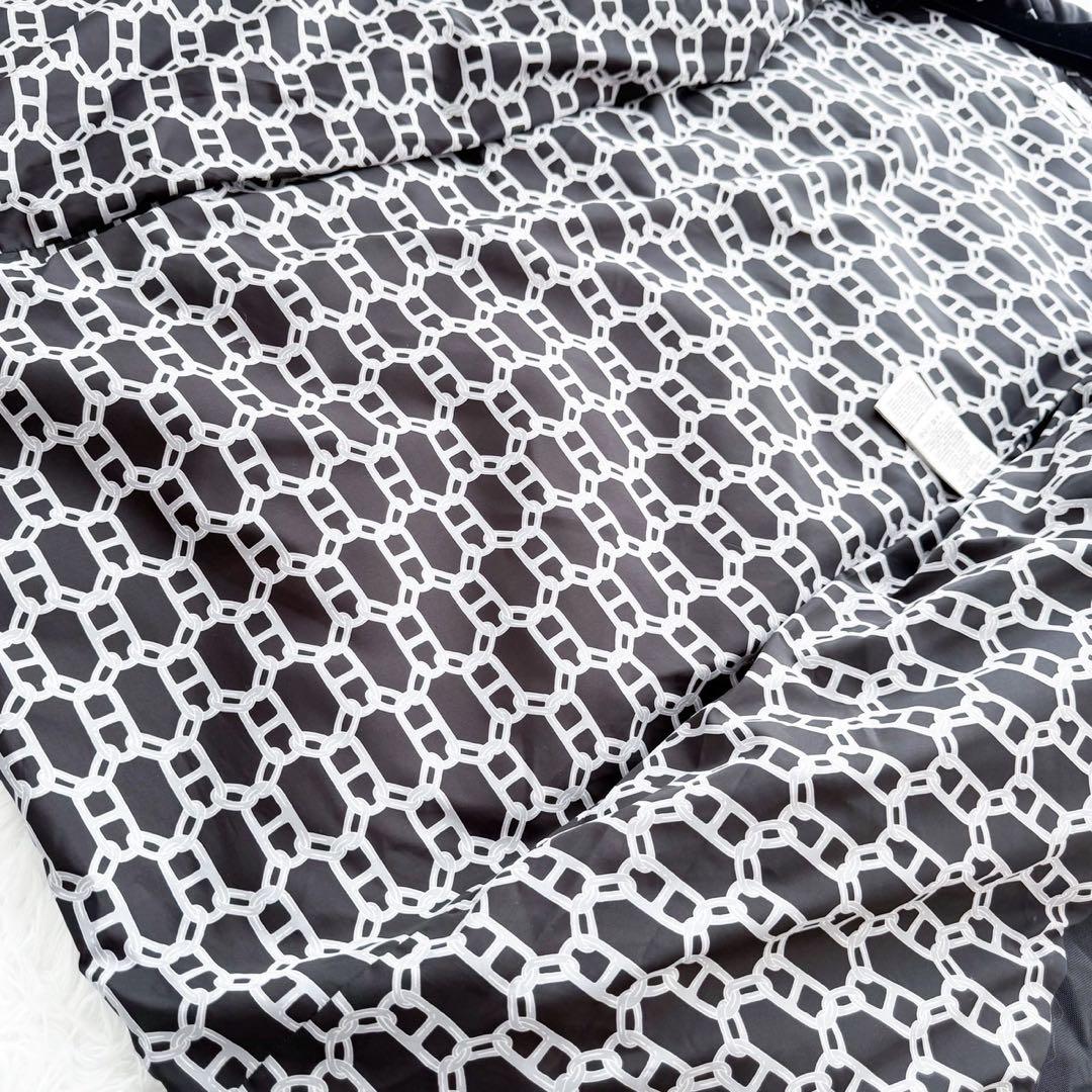 未使用品 HERMES ダウンベスト ジレ シェーヌダンクル裏地 ブラック 34