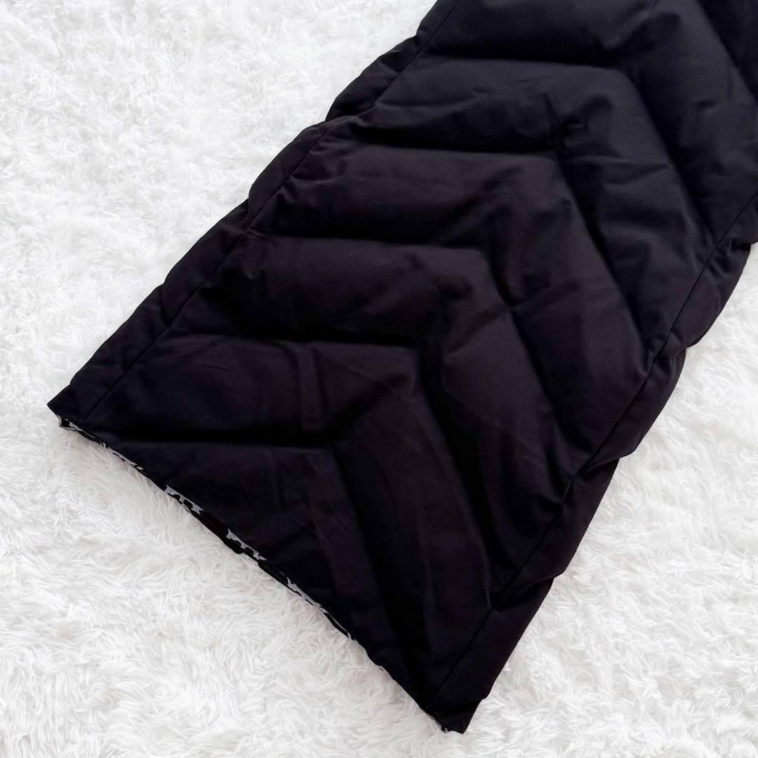 未使用品 HERMES ダウンベスト ジレ シェーヌダンクル裏地 ブラック 34