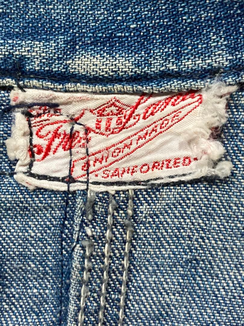 40s FREELAND フリーランドカバーオール 4ボタン