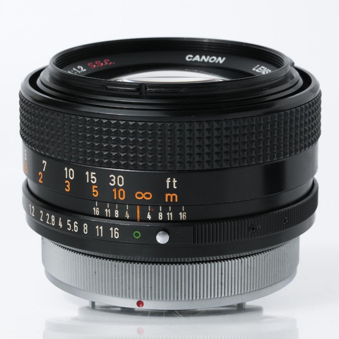 光学綺麗 CANON FD 55mm F1.2 S.S.C.
