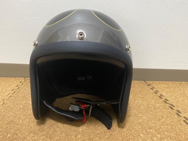 装飾用 未使用 500TXタイプジェットヘルメットtt&coオーシャンビートル