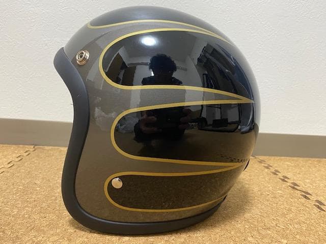 装飾用 未使用 500TXタイプジェットヘルメットtt&coオーシャンビートル