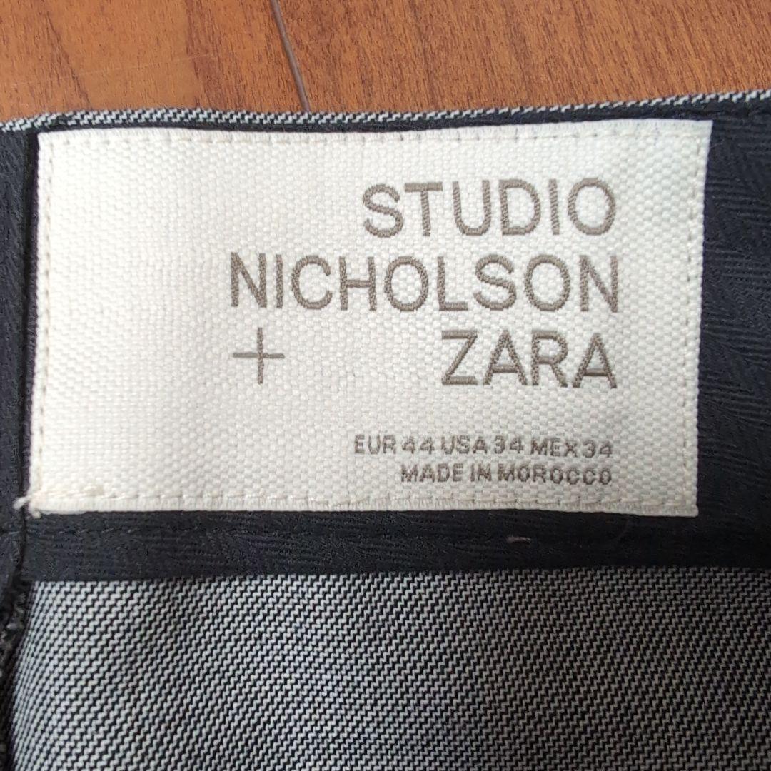 STUDIO NICHOLSON × ZARA ワイドスラックス　US34
