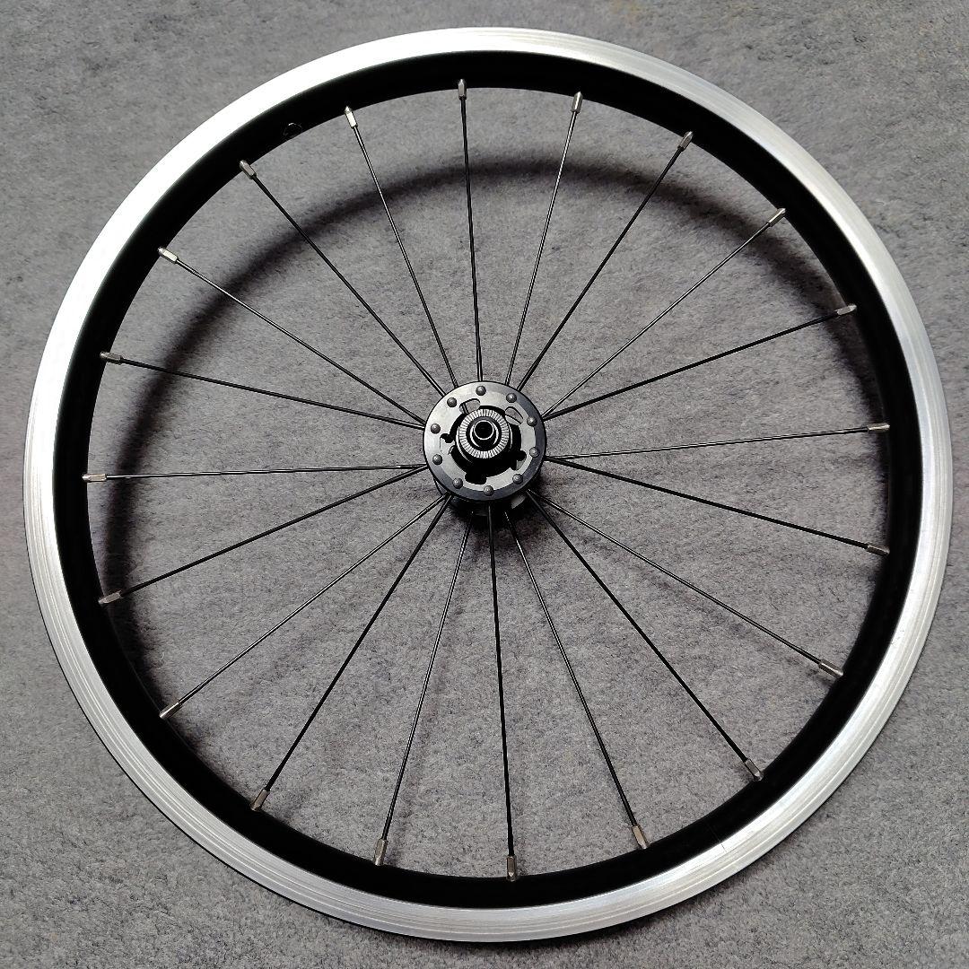 BROMPTON スーパーライトホイール4速前後セット (米式タイプ)