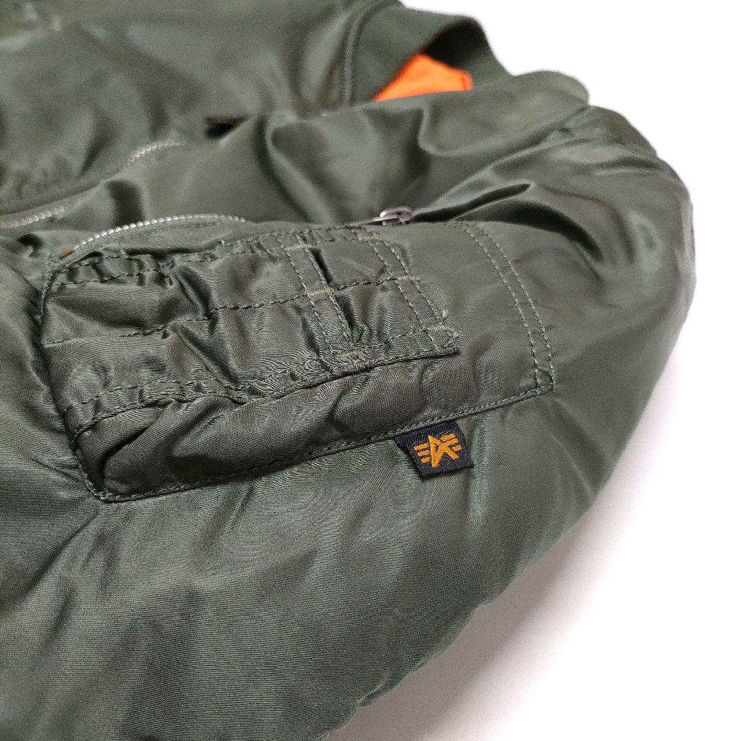 【美品】ALPHA INDUSTRIES MA-1 フライトジャケット Mサイズ