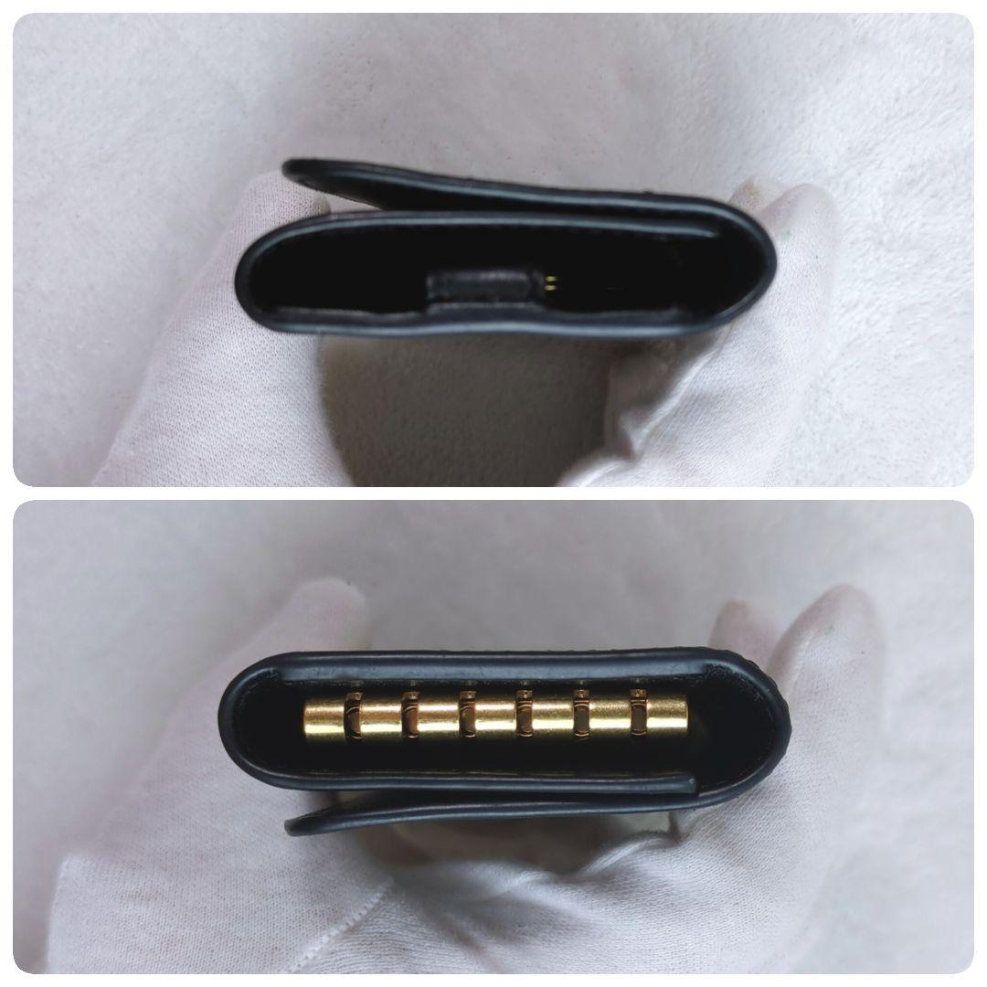 CELINE　トリオンフ シャイニー カーフ 6連 ゴールド キーケース