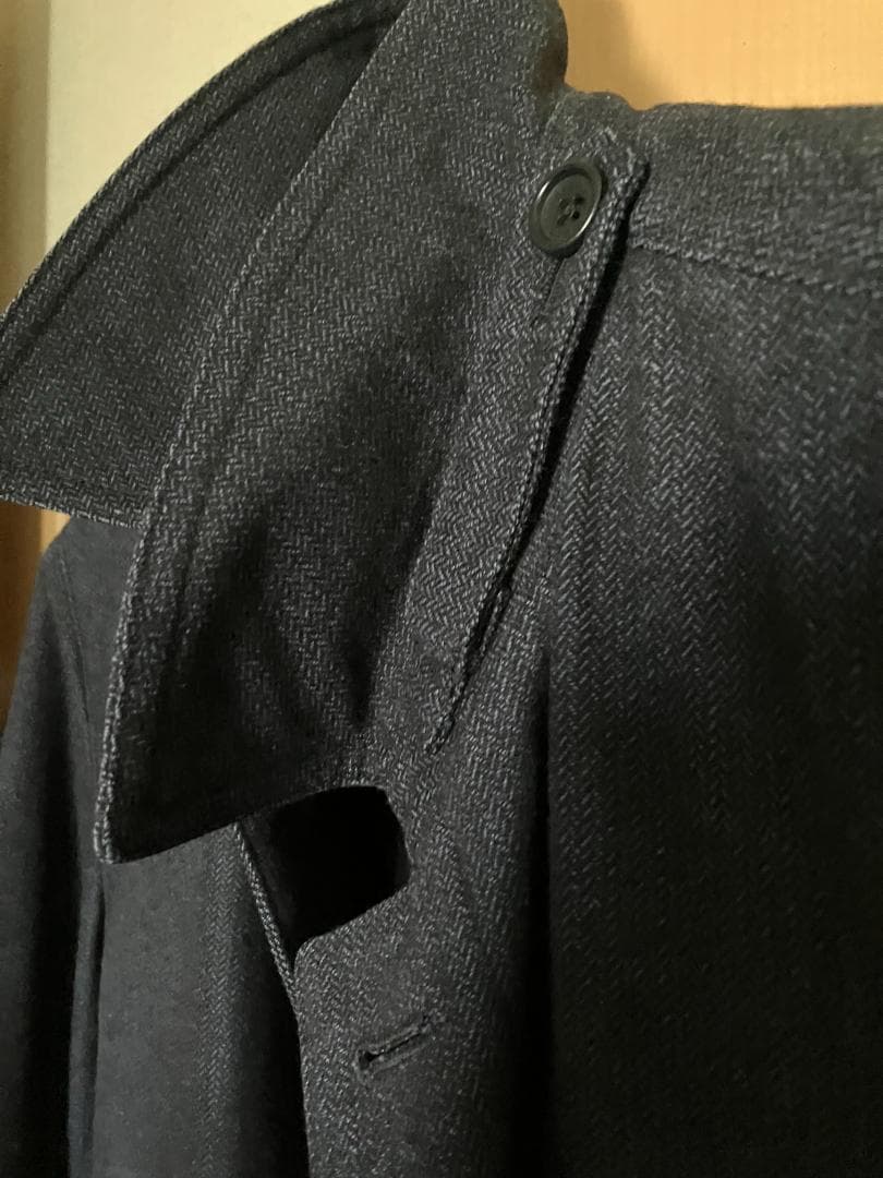 【出品年内まで】Herno ウールコート（ネイビー）