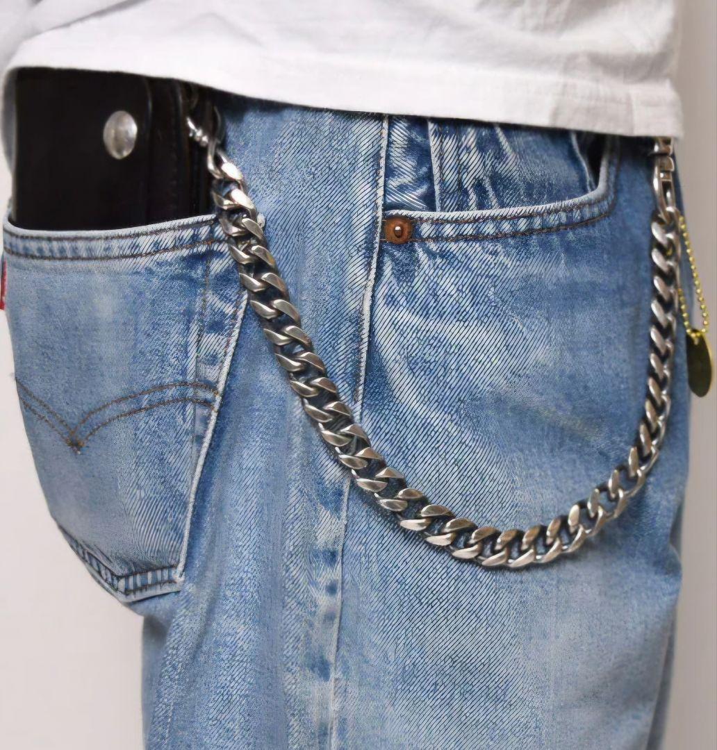 新品　アス　ヘビーゲージウォレットチェーン　ロング　US