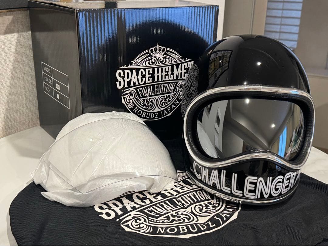 タ*カ様 ＊NOBUDZ＊SPACE HELMET BLACK スペースヘルメッ