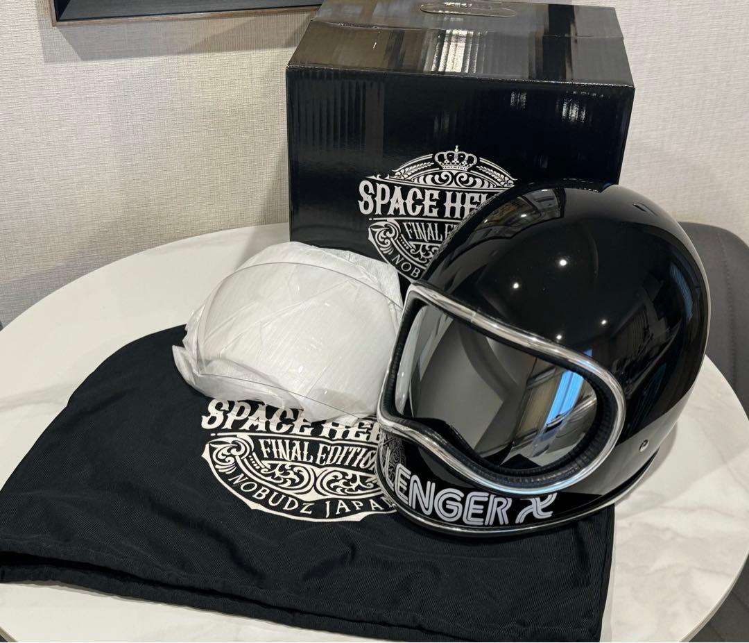 タ*カ様 ＊NOBUDZ＊SPACE HELMET BLACK スペースヘルメッ