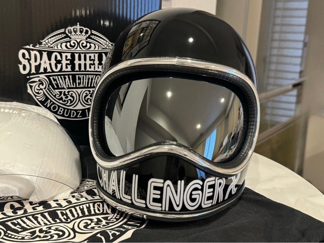 タ*カ様 ＊NOBUDZ＊SPACE HELMET BLACK スペースヘルメッ