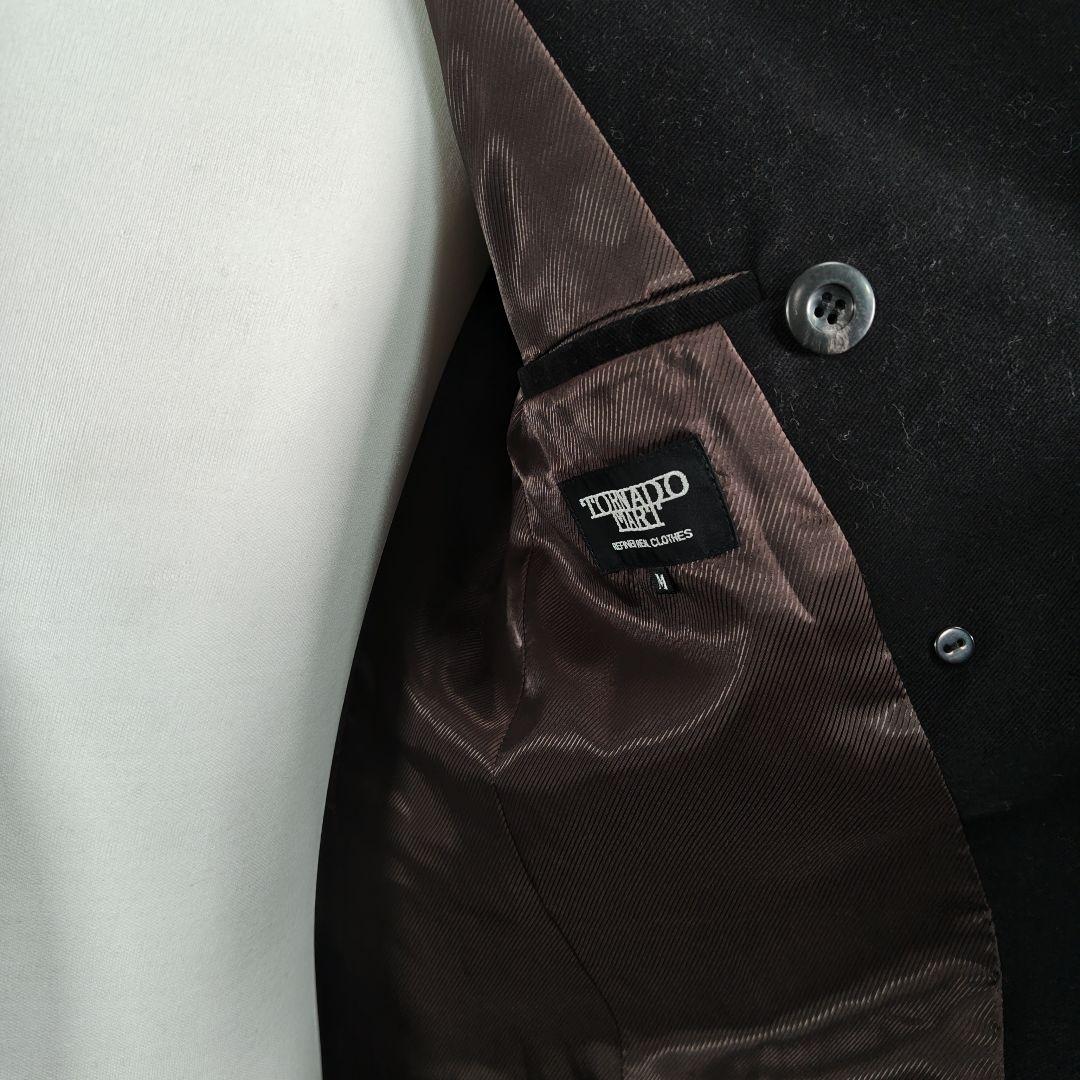 トルネードマート Pコート M ブラック アーカイブ Y2K ギャル男 お兄系