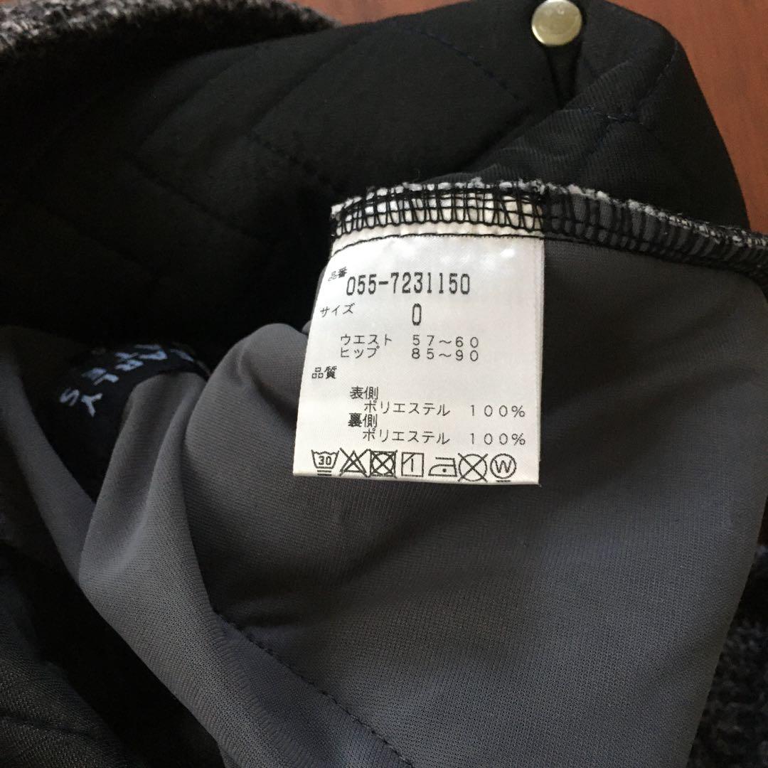 パーリーゲイツ　ツイード秋冬　パンツ　ゴルフグレー系