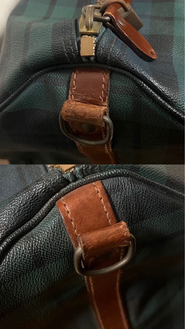 ポロラルフローレン ボストンバッグ レザー 大容量