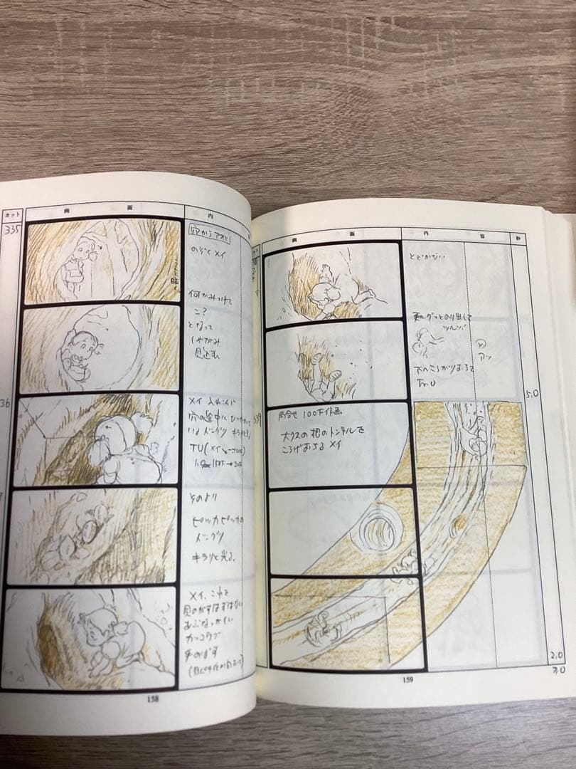 【5冊】スタジオジブリ絵コンテ全集｜ラピュタ／トトロ／火垂る／もののけ／耳すま
