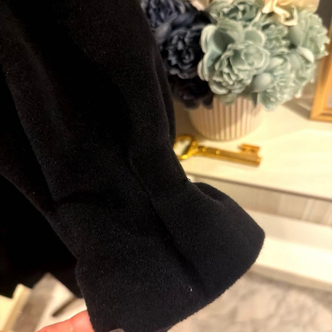 【8万円】SHIZUKA KOMURO アンゴラウール　デザイン　コート