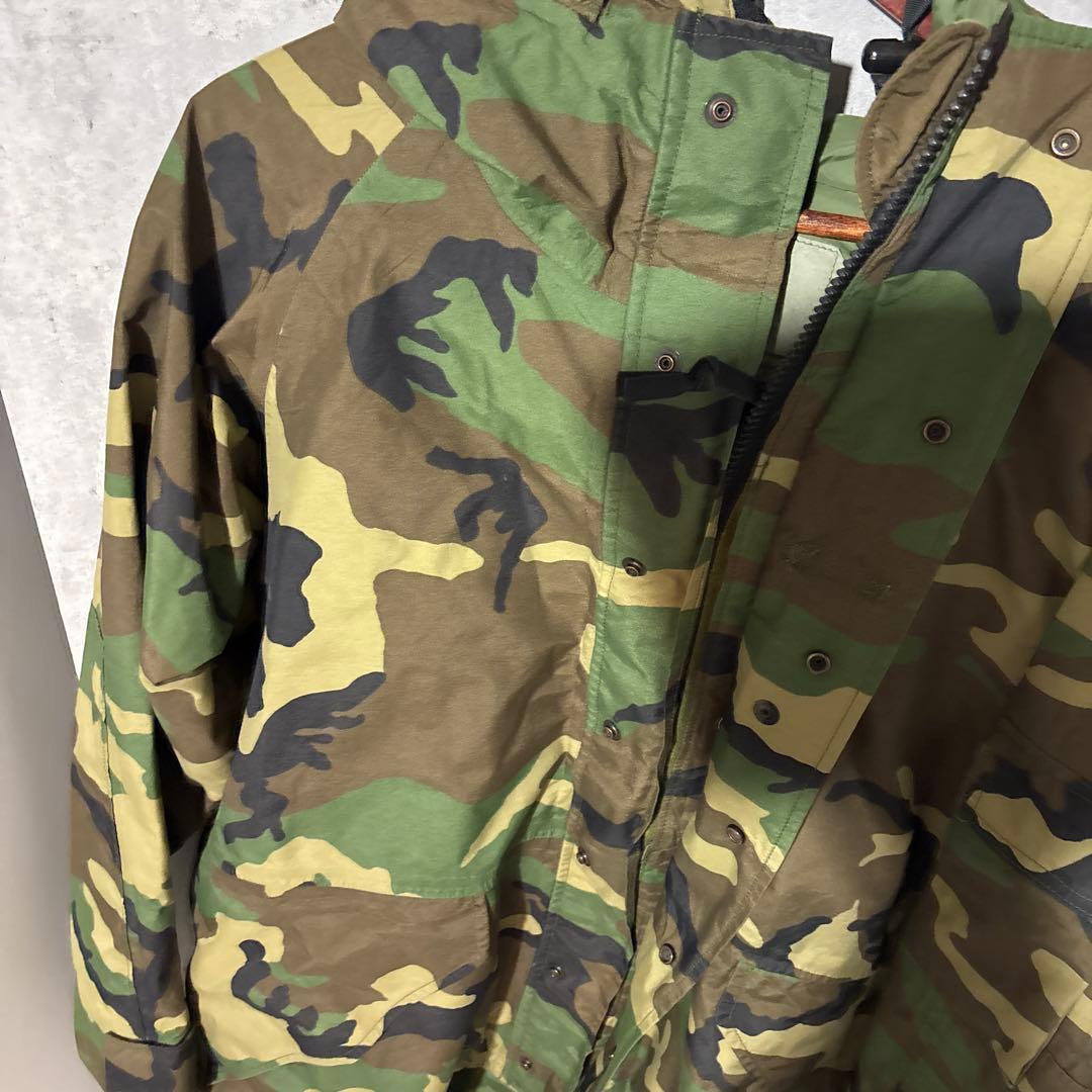 エクワックス ゴアテックスパーカー GEN1 ウッドランドカモ　LARGE