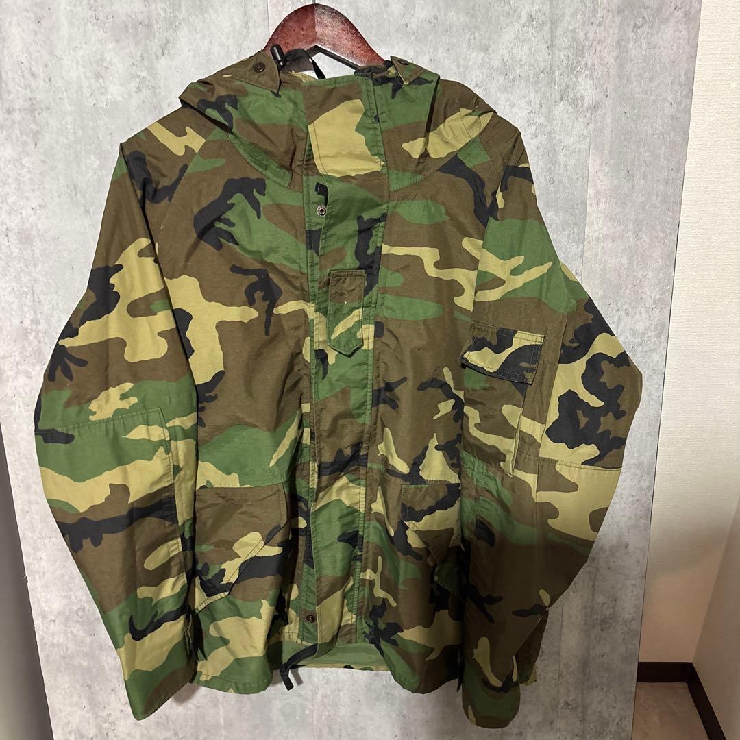 エクワックス ゴアテックスパーカー GEN1 ウッドランドカモ　LARGE