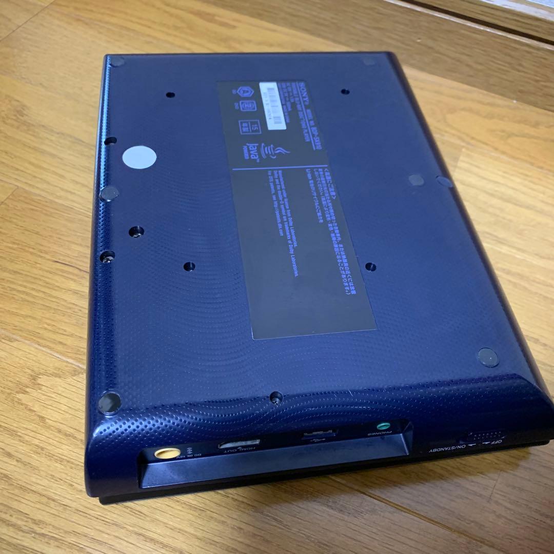 バッテリー良好！ SONY ポータブル ブルーレイプレーヤー BDP-SX910