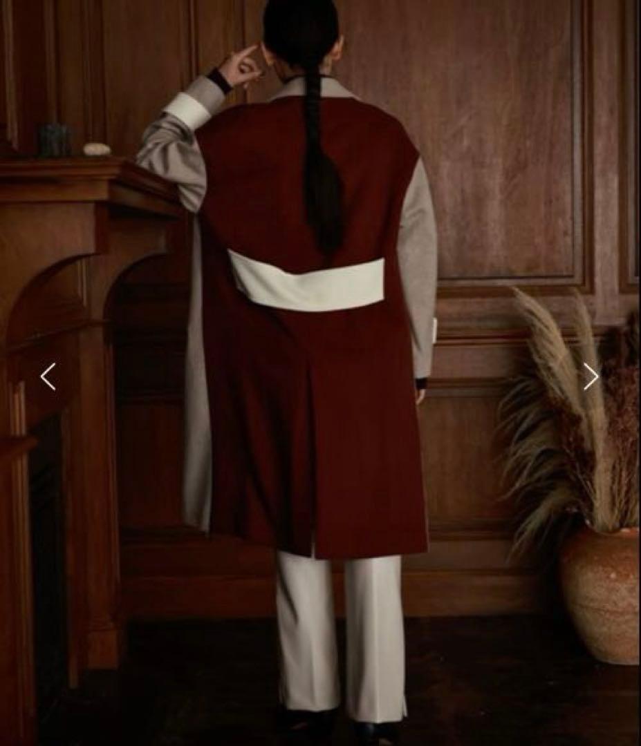 【未使用】LOVELESS ラブレス コンフォータブルブロッキングコート36