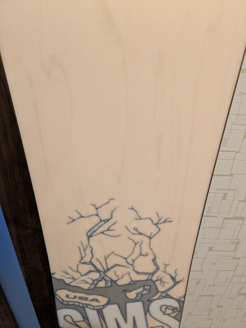 small7337 SIMS USA LOS スノーボード 1490 中古