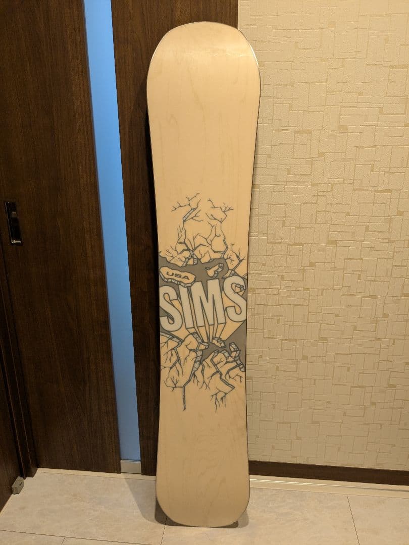 small7337 SIMS USA LOS スノーボード 1490 中古