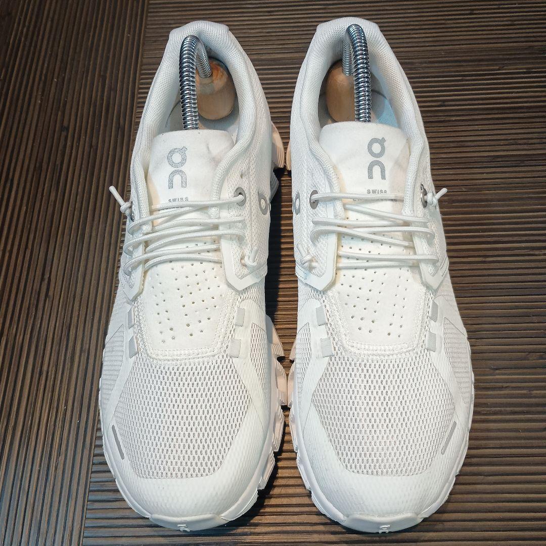 ON オン クラウド5 白 24.5センチ