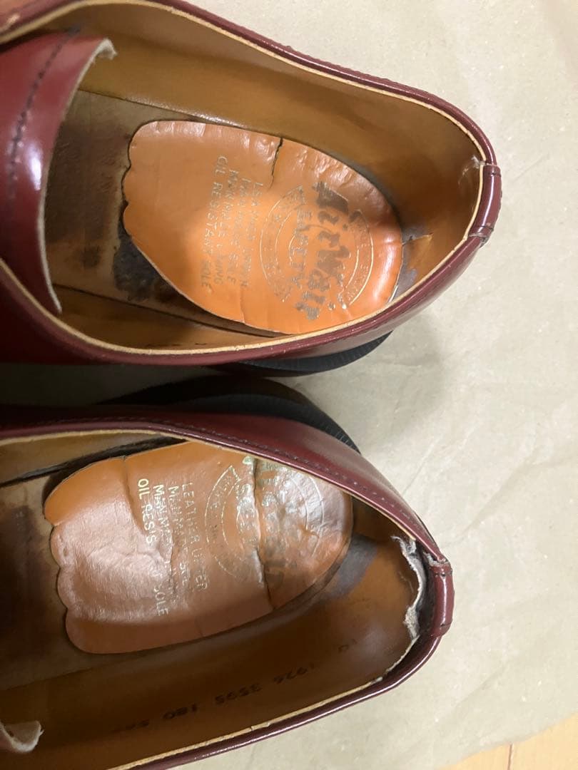 ム*ト様 ドクターマーチン 英国製 1926 スチールトゥ　UK10