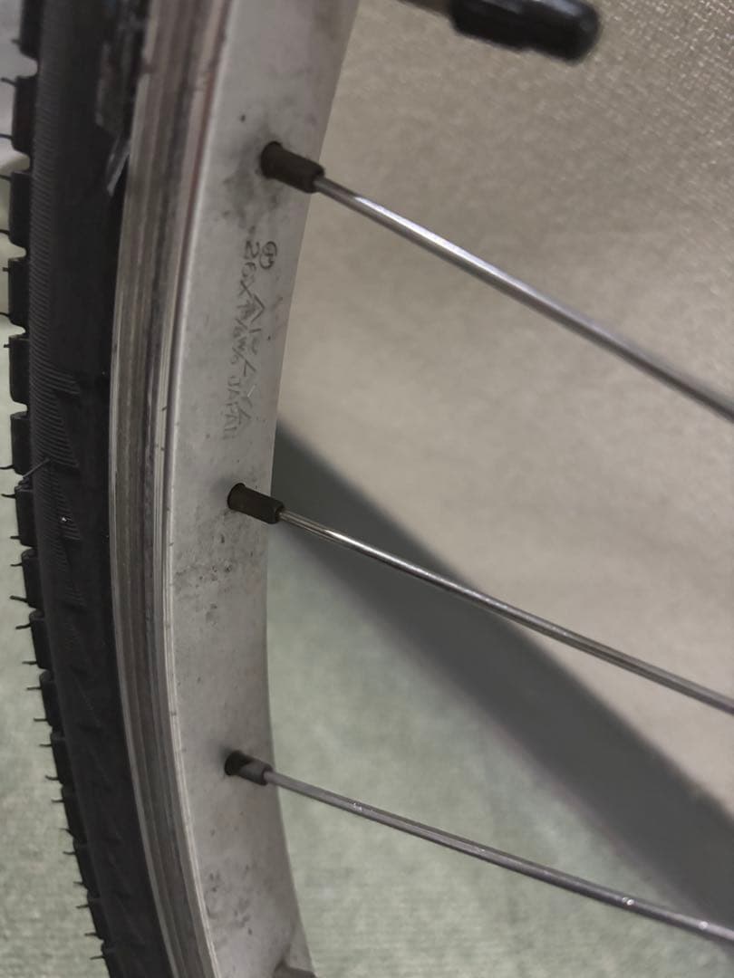 650a ランドナー向けホイール F100mm R120mm