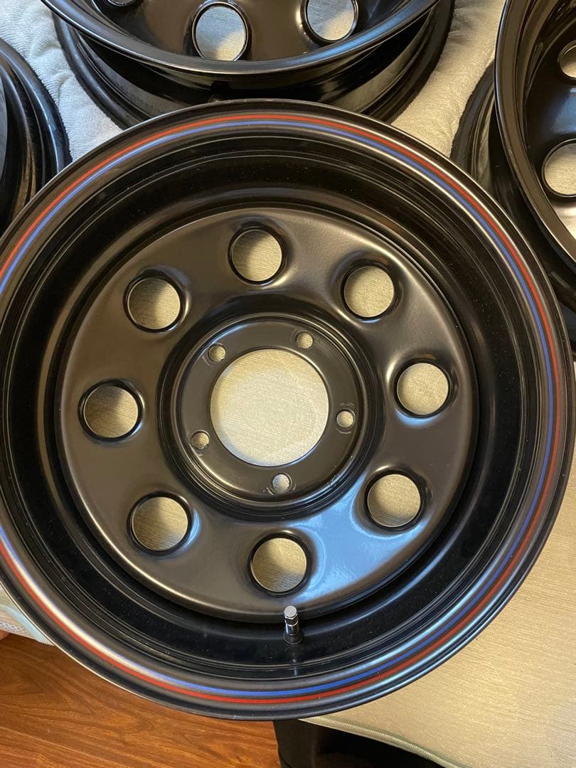 猫*X様 まつど家鉄八4本セット　ジムニーホイール