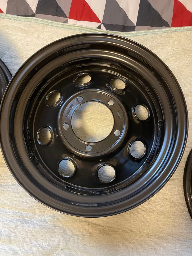 猫*X様 まつど家鉄八4本セット　ジムニーホイール