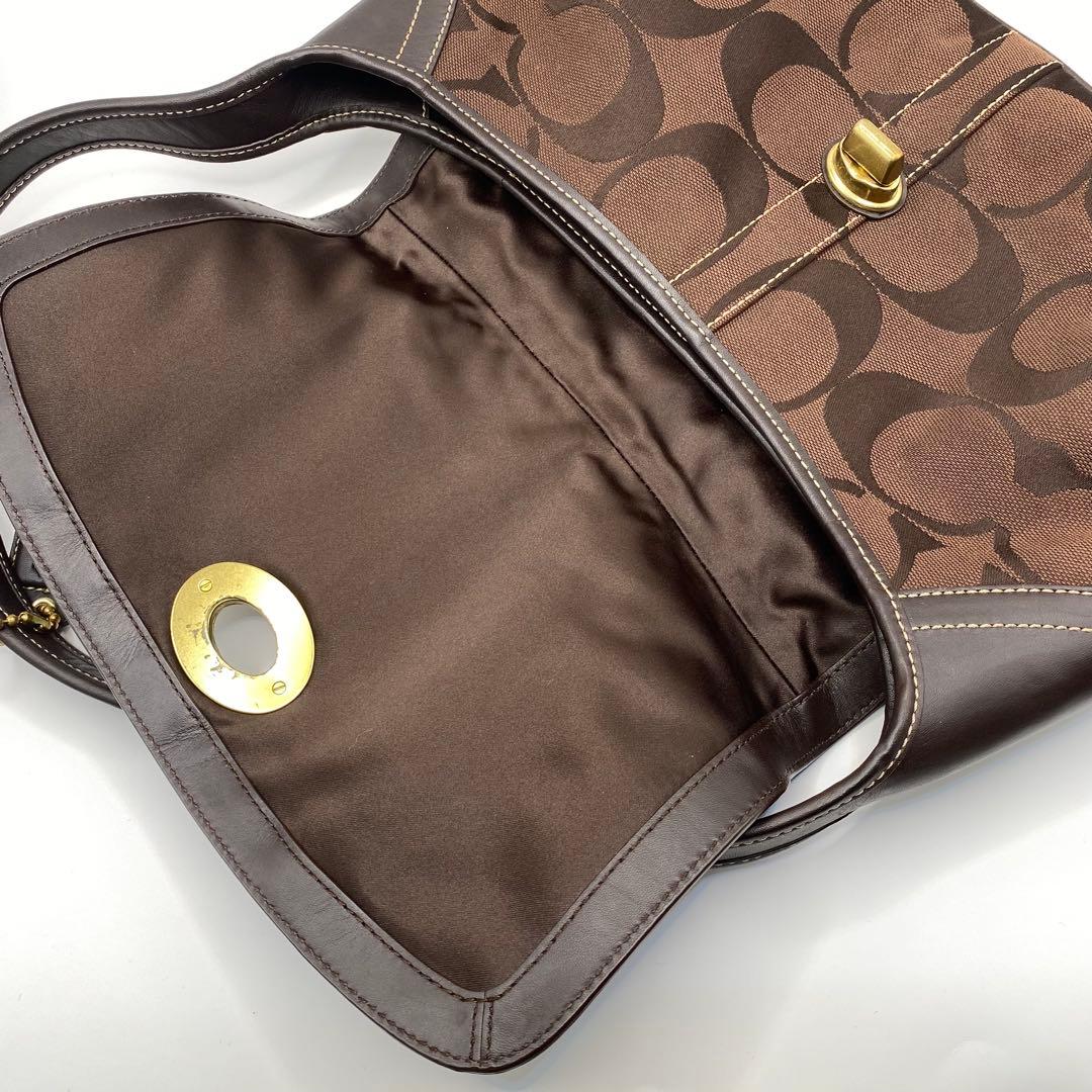 COACH ワンショルダーバッグ エルゴ シグネチャー 11257