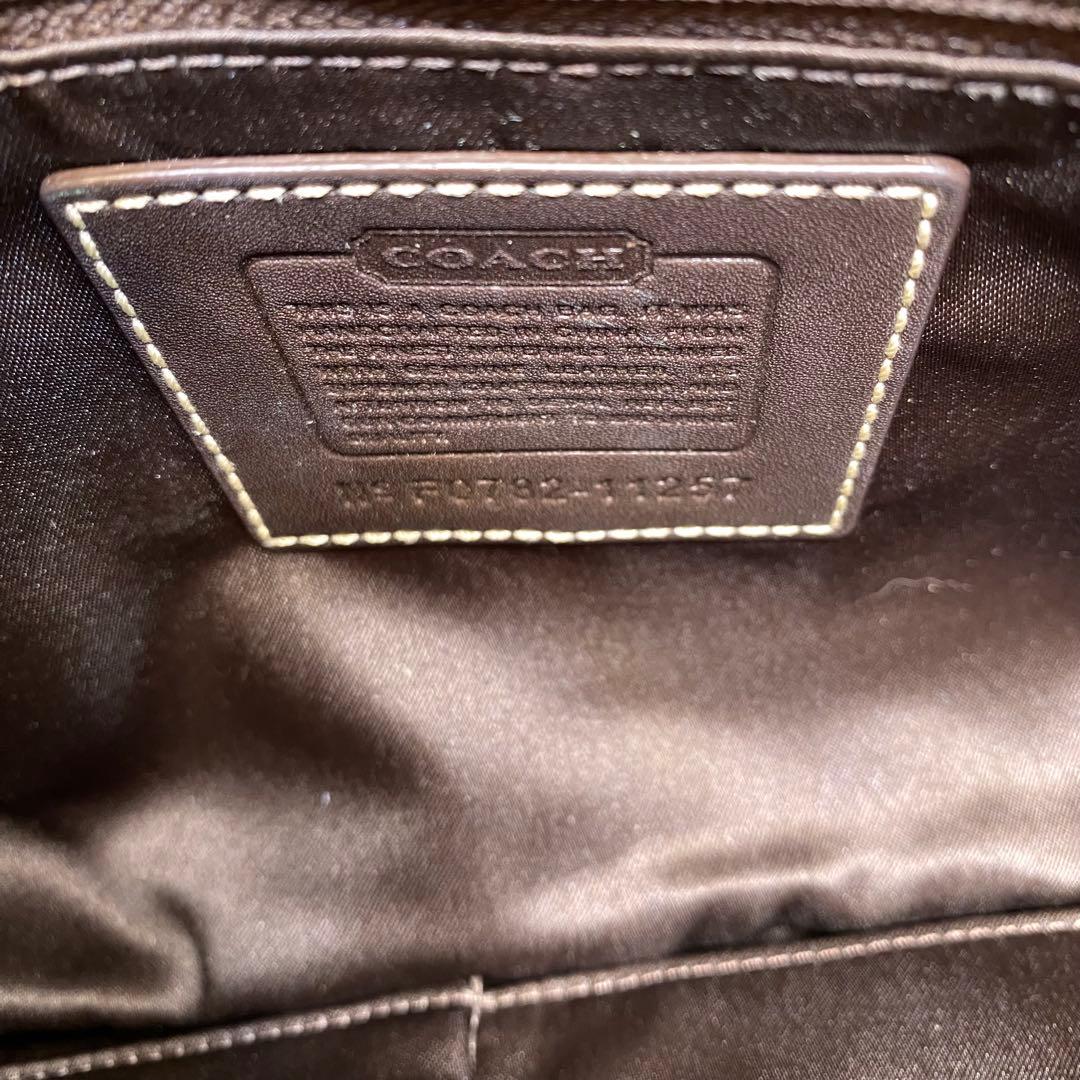 COACH ワンショルダーバッグ エルゴ シグネチャー 11257