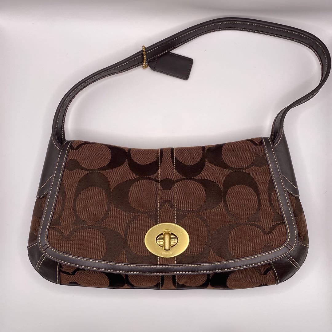 COACH ワンショルダーバッグ エルゴ シグネチャー 11257