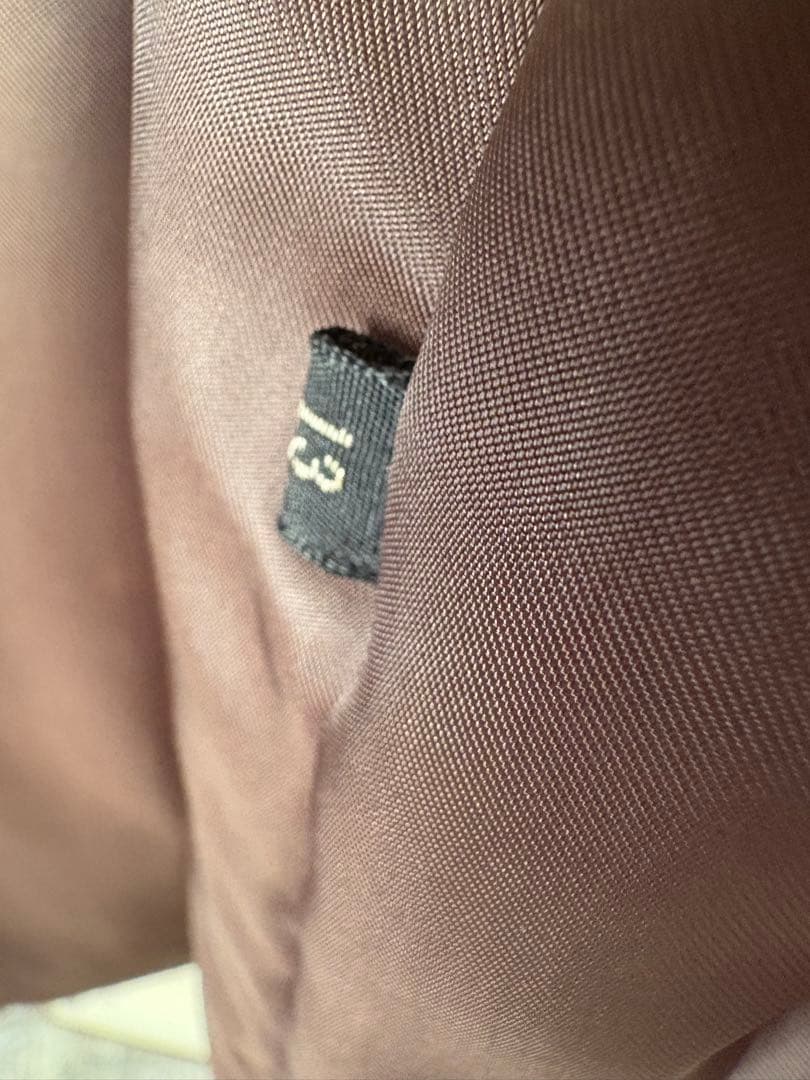 ち*ち様 SAGAFOXブラウン毛皮 ストレートカットファーコートおしゃれ