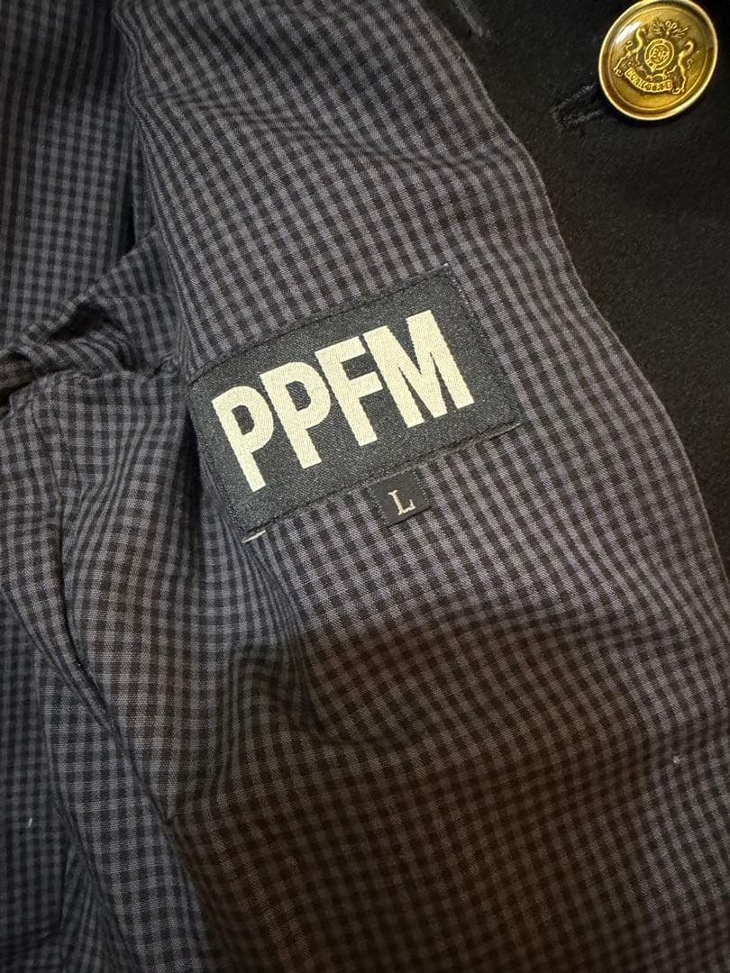 【美品】PPFM ナポレオンジャケット タヌキ ブラック L