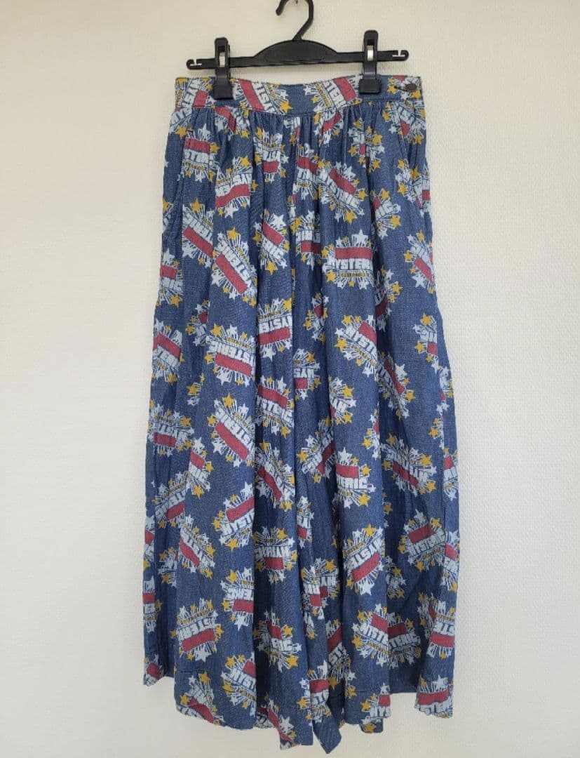 ヒステリックグラマー キュロットデニムパンツ